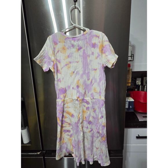 5/$25 Purple and Orange Ribbed Dress - Art Class - XL (14-16) - Picture 2 of 3